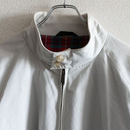 BARACUTA G9 Swingtop Harrington Jacket Off-White Size M