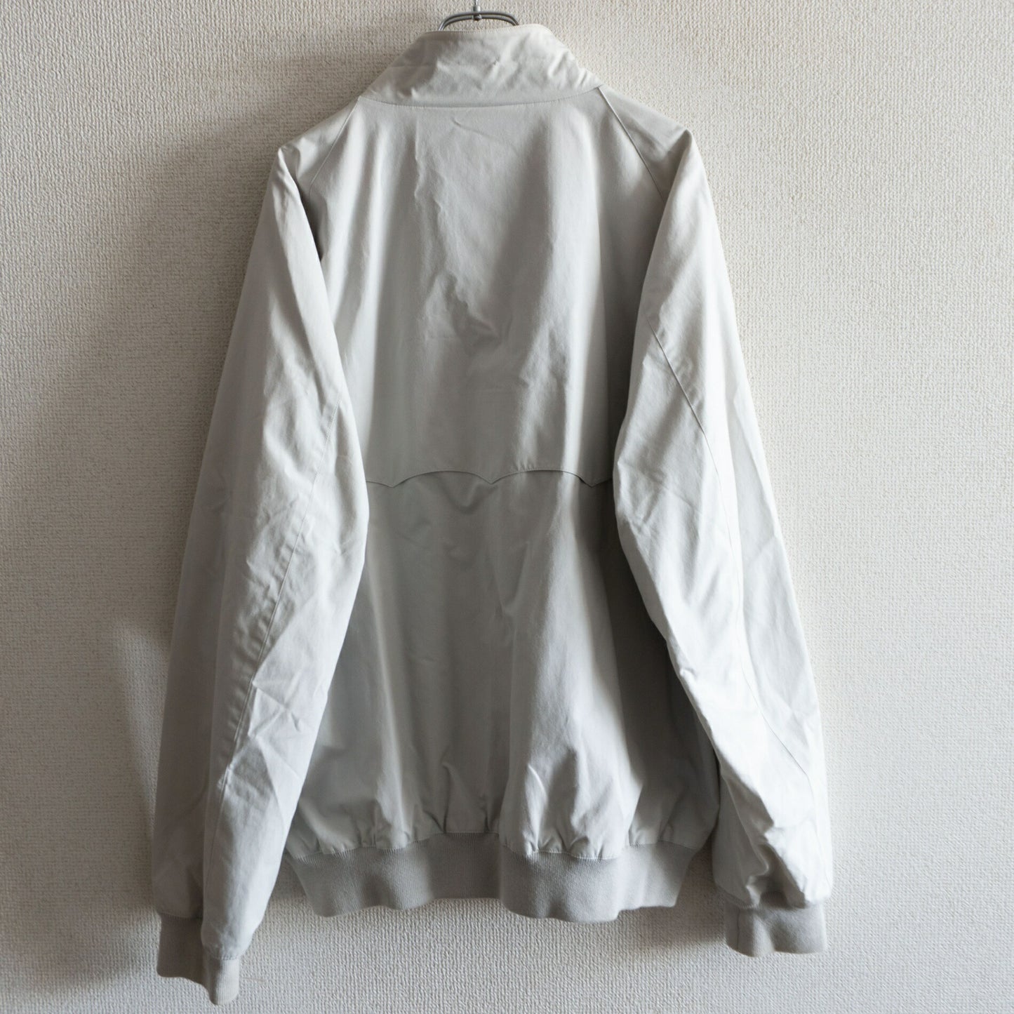 BARACUTA G9 Swingtop Harrington Jacket Off-White Size M