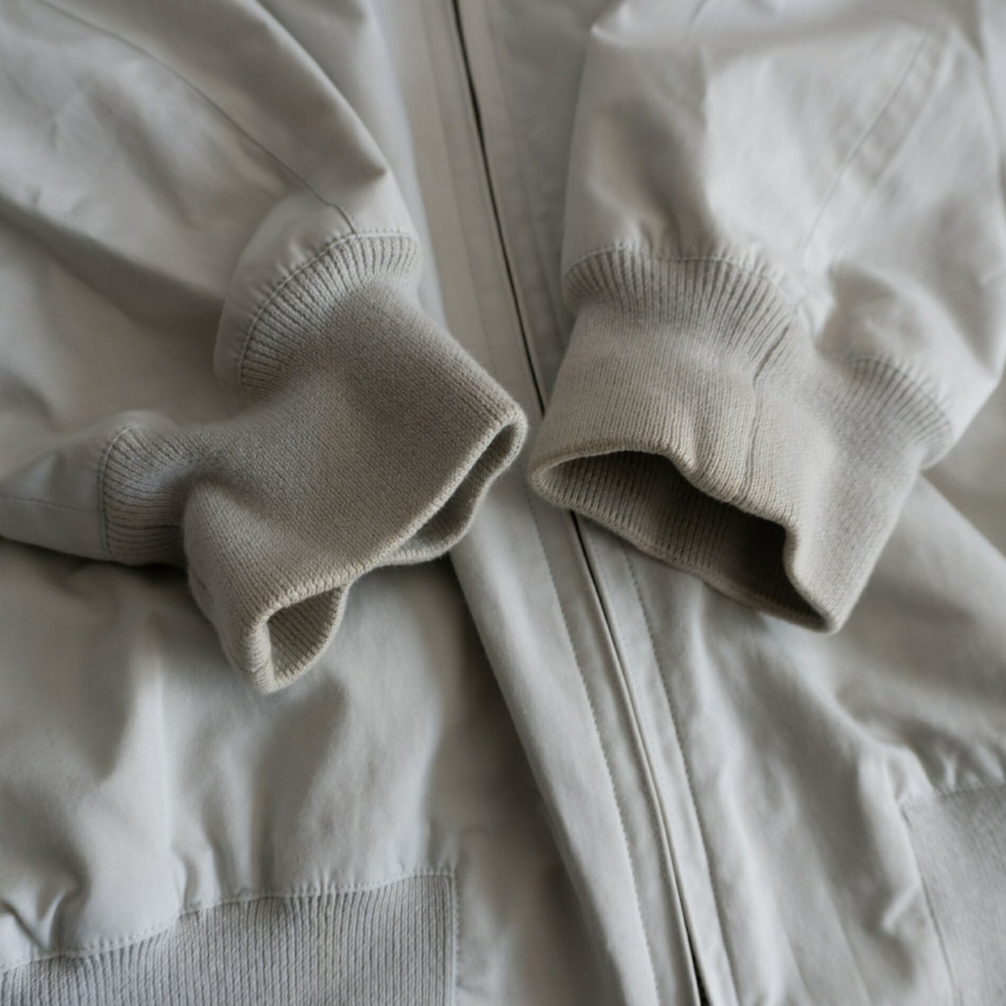 BARACUTA G9 Swingtop Harrington Jacket Off-White Size M