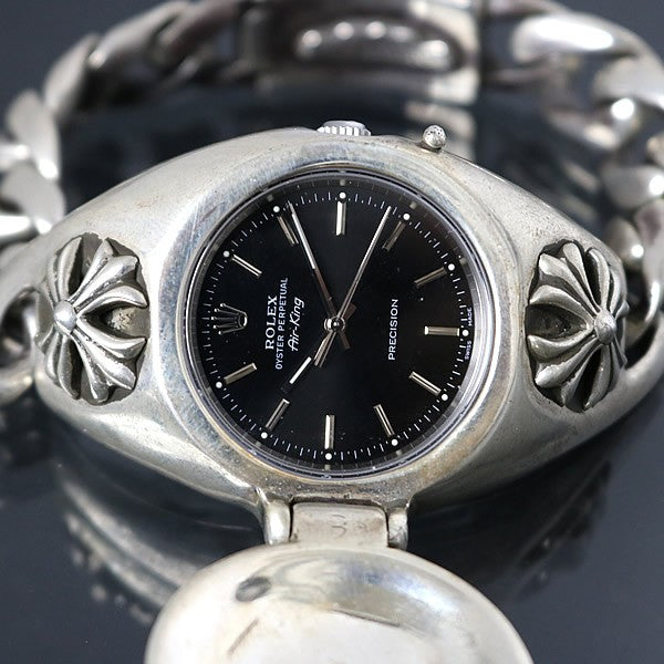 CHROME HEARTS Air King Old CHX Silver Watch Size ONE SIZE