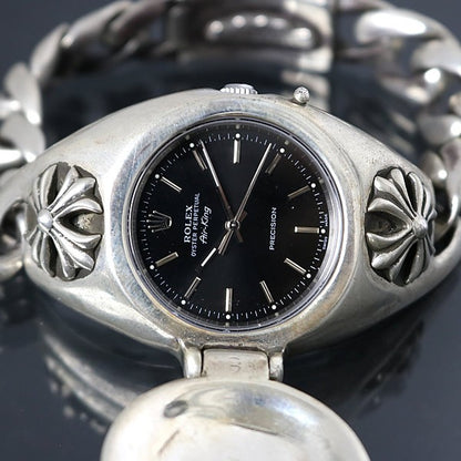 CHROME HEARTS Air King Old CHX Silver Watch Size ONE SIZE
