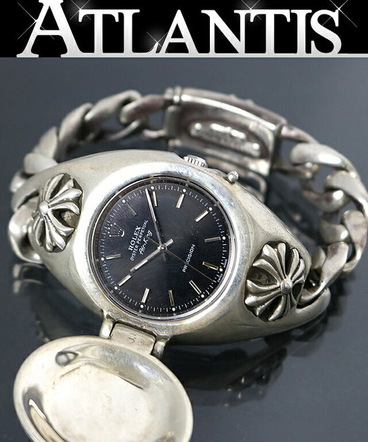 CHROME HEARTS Air King Old CHX Silver Watch Size ONE SIZE