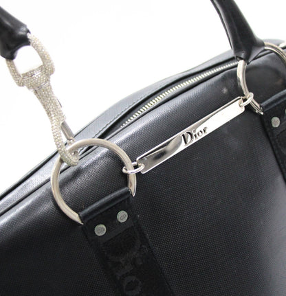 Christian Dior Street Chic Handbag Black Size ONE SIZE