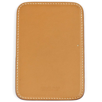 HERMES MagSafe H-Horse Brown Veau Card Case Size ONE SIZE