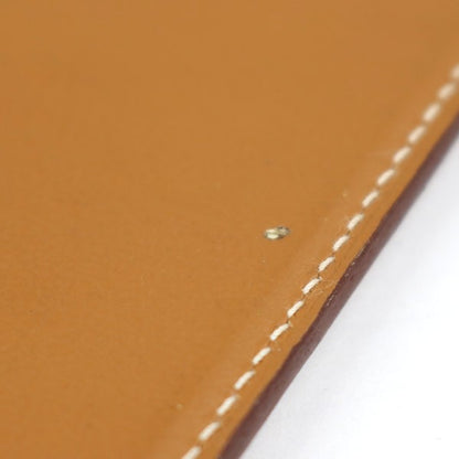 HERMES MagSafe H-Horse Brown Veau Card Case Size ONE SIZE