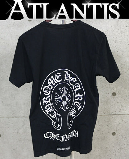 CHROME HEARTS Chengdu Exclusive Cotton T-Shirt Black Size M