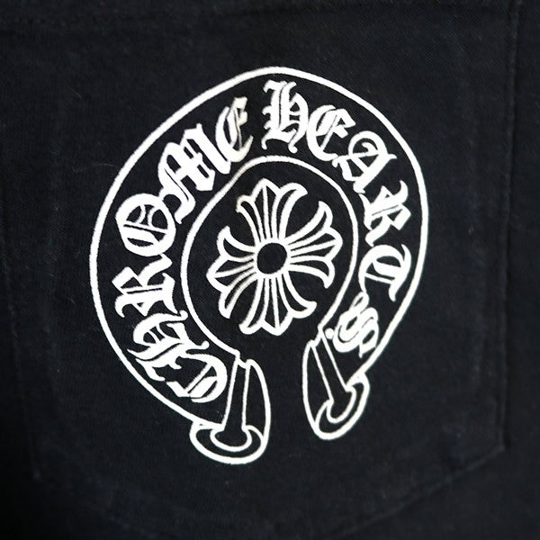CHROME HEARTS Chengdu Exclusive Cotton T-Shirt Black Size M