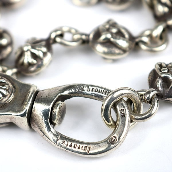 CHROME HEARTS #2 Multiball 1-Clip Chain Silver Wallet Size ONE SIZE