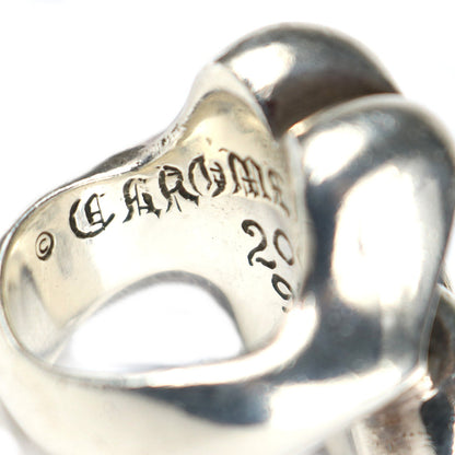 CHROME HEARTS Large Lip & Tongue Silver Ring Size ONE SIZE