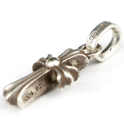 CHROME HEARTS New Baby Fat Cross Silver Charm Size ONE SIZE