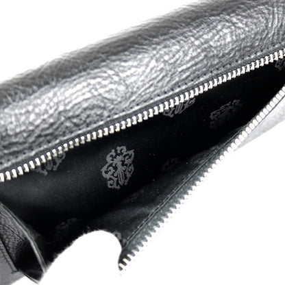 CHROME HEARTS New Cross Button Wallet Black Size ONE SIZE