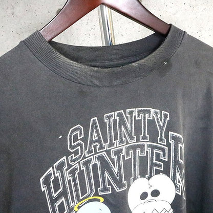 SAINT MICHAEL x BOUNTY HUNTER Skull Print T-Shirt Size XL