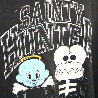 SAINT MICHAEL x BOUNTY HUNTER Skull Print T-Shirt Size XL
