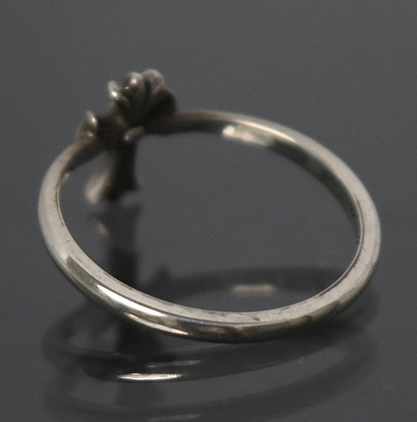CHROME HEARTS Bubblegum CH Cross Silver Ring Size ONE SIZE