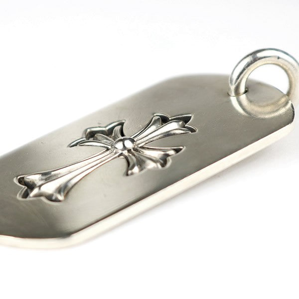 CHROME HEARTS Large Cutout Cross Pendant SV925 Size ONE SIZE
