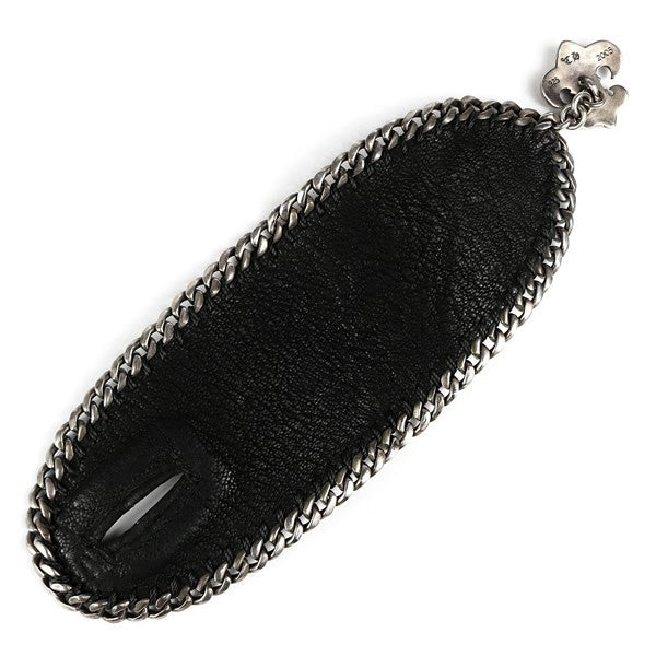CHROME HEARTS BS Fleur Black Chain Bracelet Size ONE SIZE