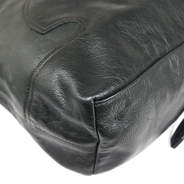 CHROME HEARTS LERO Flare Knee Patch Bag Black Size ONE SIZE
