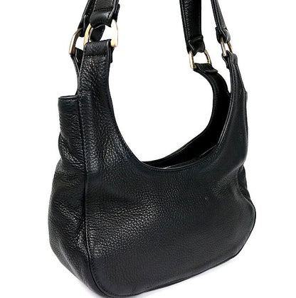 CHROME HEARTS HOBO Scroll Label Bag Black Size ONE SIZE