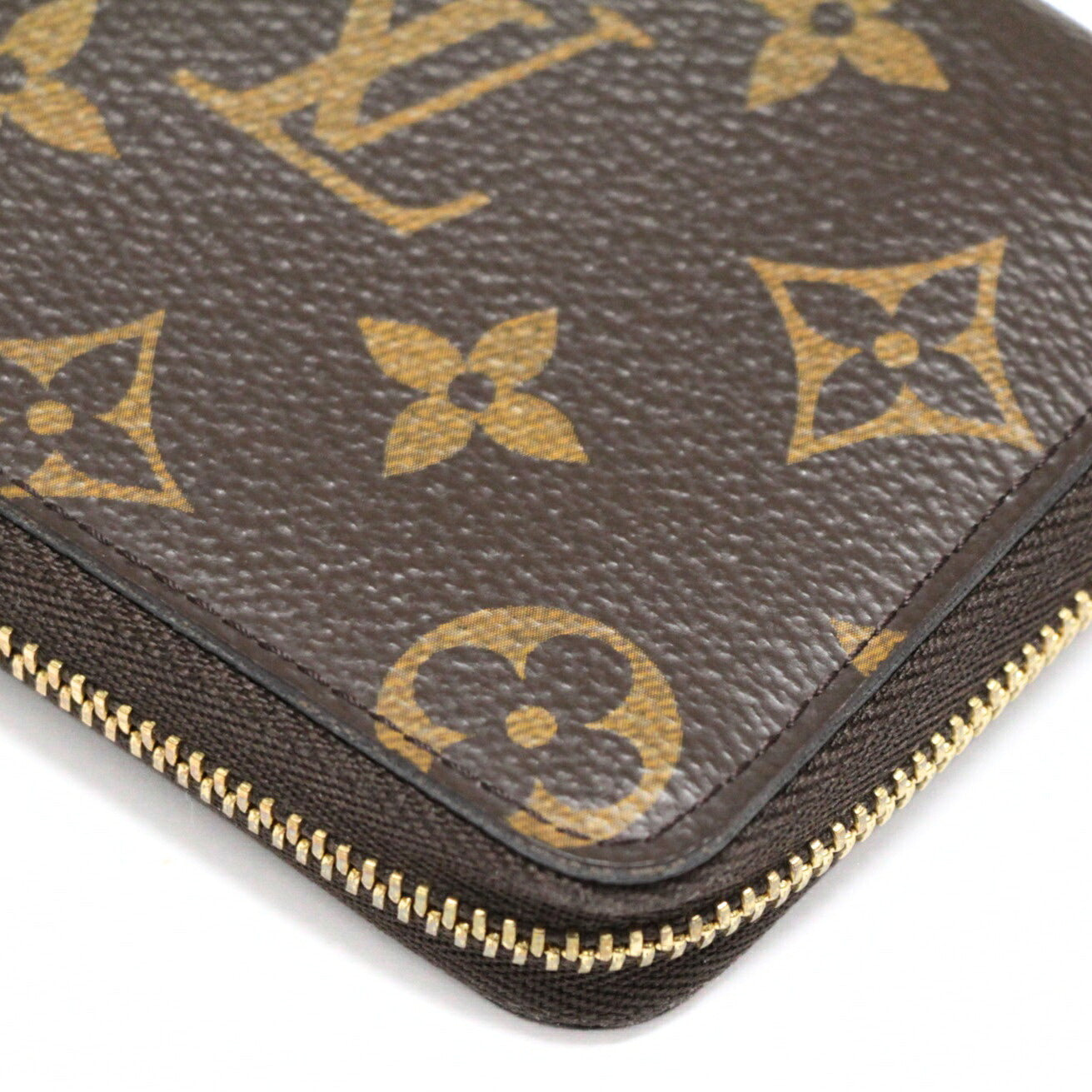 Louis Vuitton Monogram Zippy Coin Purse Black Size ONE SIZE