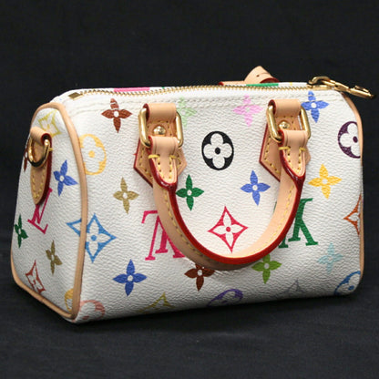 Louis Vuitton Monogram Multicolor Bag White Size ONE SIZE