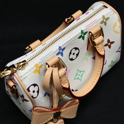 Louis Vuitton Monogram Multicolor Bag White Size ONE SIZE