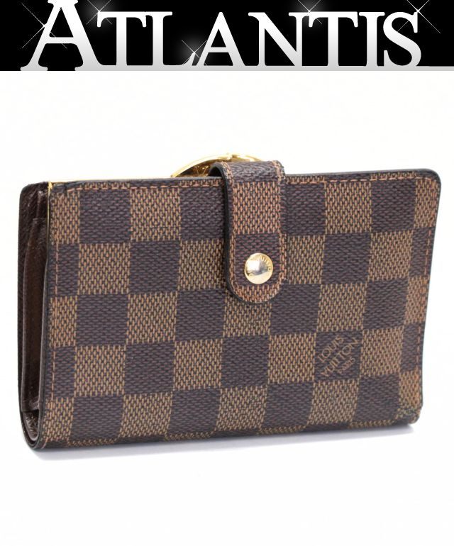 Louis Vuitton Damier Portefeuille Wallet Brown Size ONE SIZE