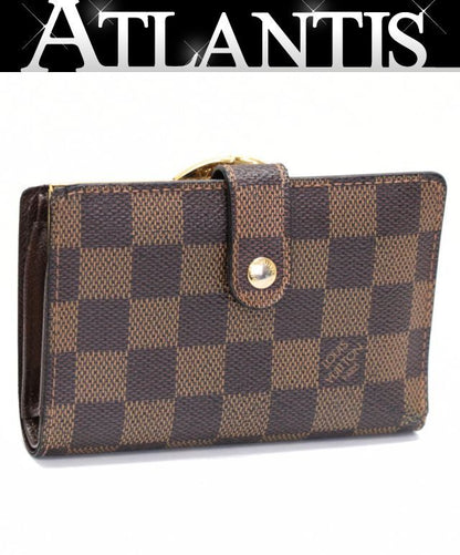 Louis Vuitton Damier Portefeuille Wallet Brown Size ONE SIZE