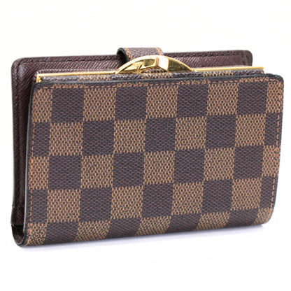 Louis Vuitton Damier Portefeuille Wallet Brown Size ONE SIZE