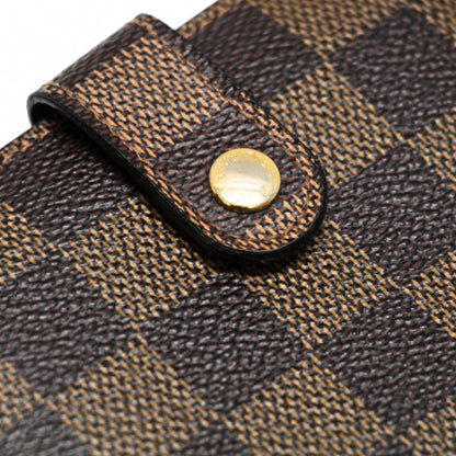 Louis Vuitton Damier Portefeuille Wallet Brown Size ONE SIZE
