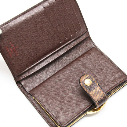 Louis Vuitton Damier Portefeuille Wallet Brown Size ONE SIZE