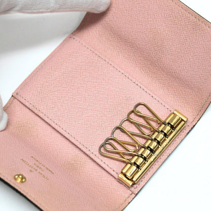 LOUIS VUITTON Monogram Multykle 6 Key Case Rose Ballerine