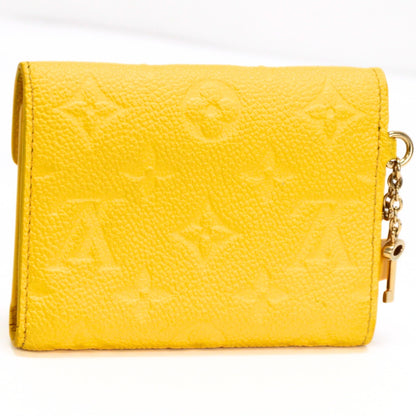 Louis Vuitton Monogram Empreinte Ginkgo Yellow Wallet Size ONE SIZE