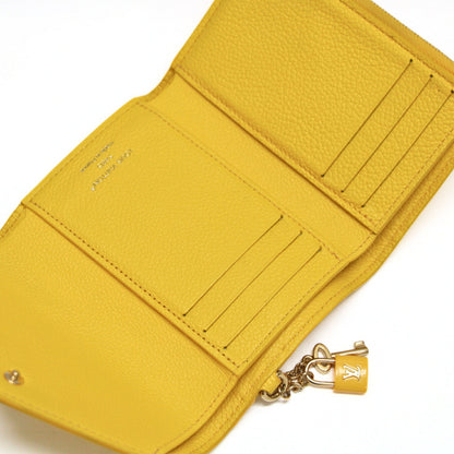 Louis Vuitton Monogram Empreinte Ginkgo Yellow Wallet Size ONE SIZE