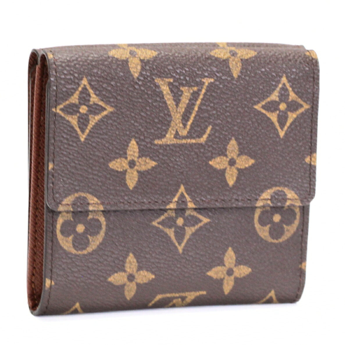 LOUIS VUITTON Monogram W-Hook Wallet Brown Size ONE SIZE