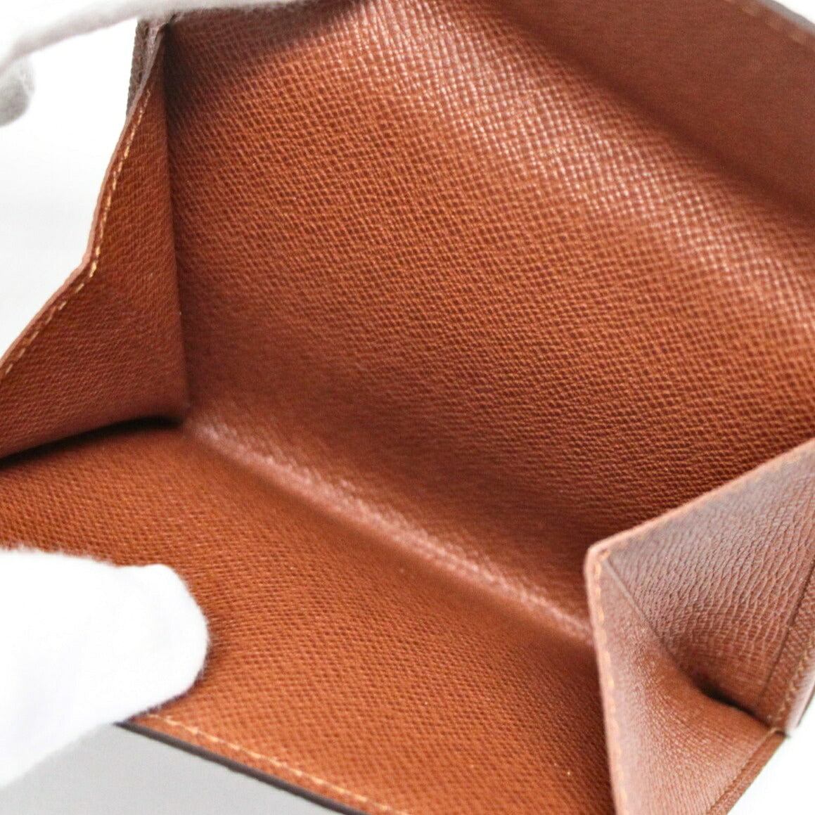 LOUIS VUITTON Monogram W-Hook Wallet Brown Size ONE SIZE