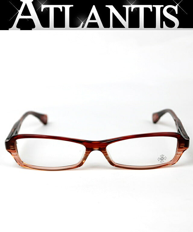 CHROME HEARTS COOZE Eyeglasses Red SV925 Size ONE SIZE