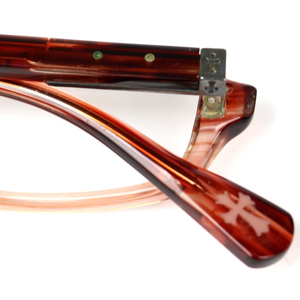 CHROME HEARTS COOZE Eyeglasses Red SV925 Size ONE SIZE