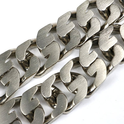 GIVENCHY G-Chain Choker Necklace Silver Size ONE SIZE