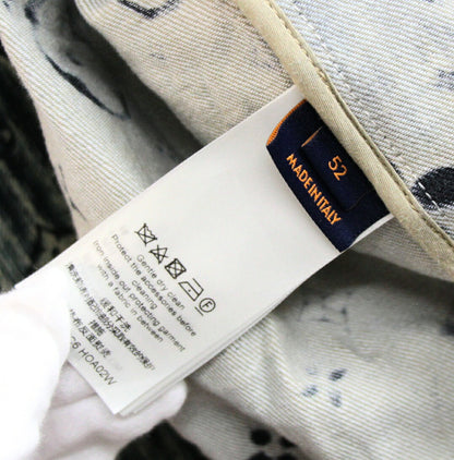 Louis Vuitton 23SS Monogram Denim Jacket Blue Size 52