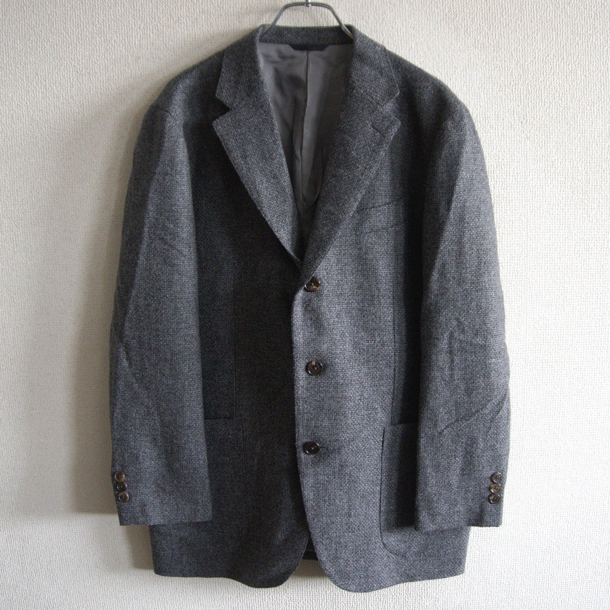 PAPAS PLUS Wool Cashmere Tailored Jacket Size M