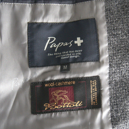 PAPAS PLUS Wool Cashmere Tailored Jacket Size M
