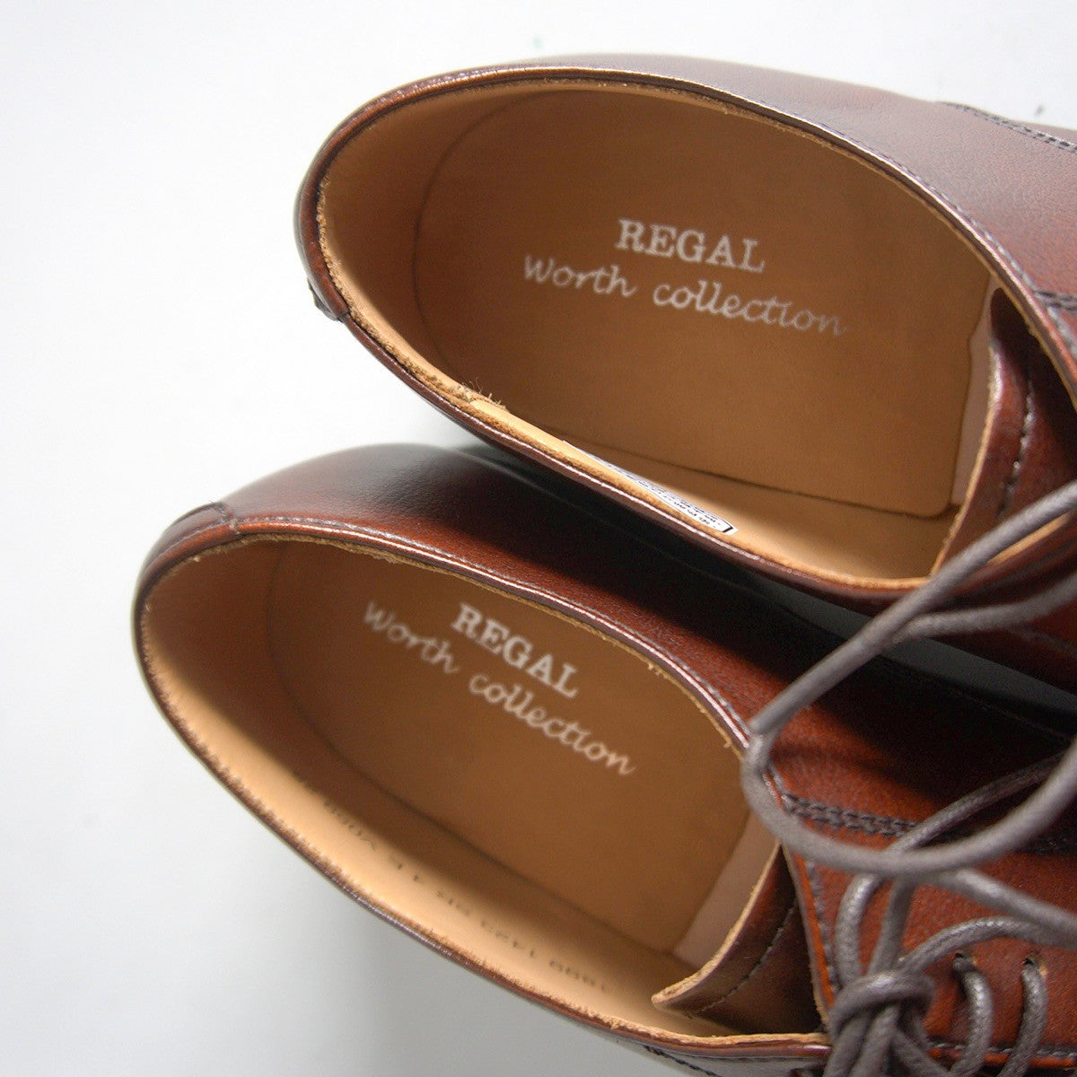 REGAL worth collection Plain toe leather shoes Size 25cm
