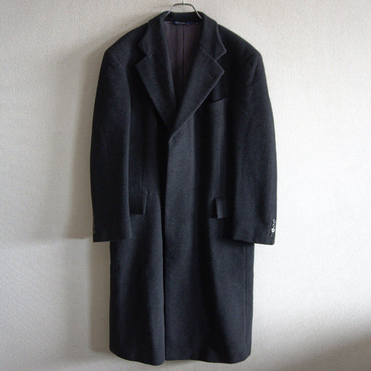 POLO RALPH LAUREN Dark Gray Wool Chester Coat Size L