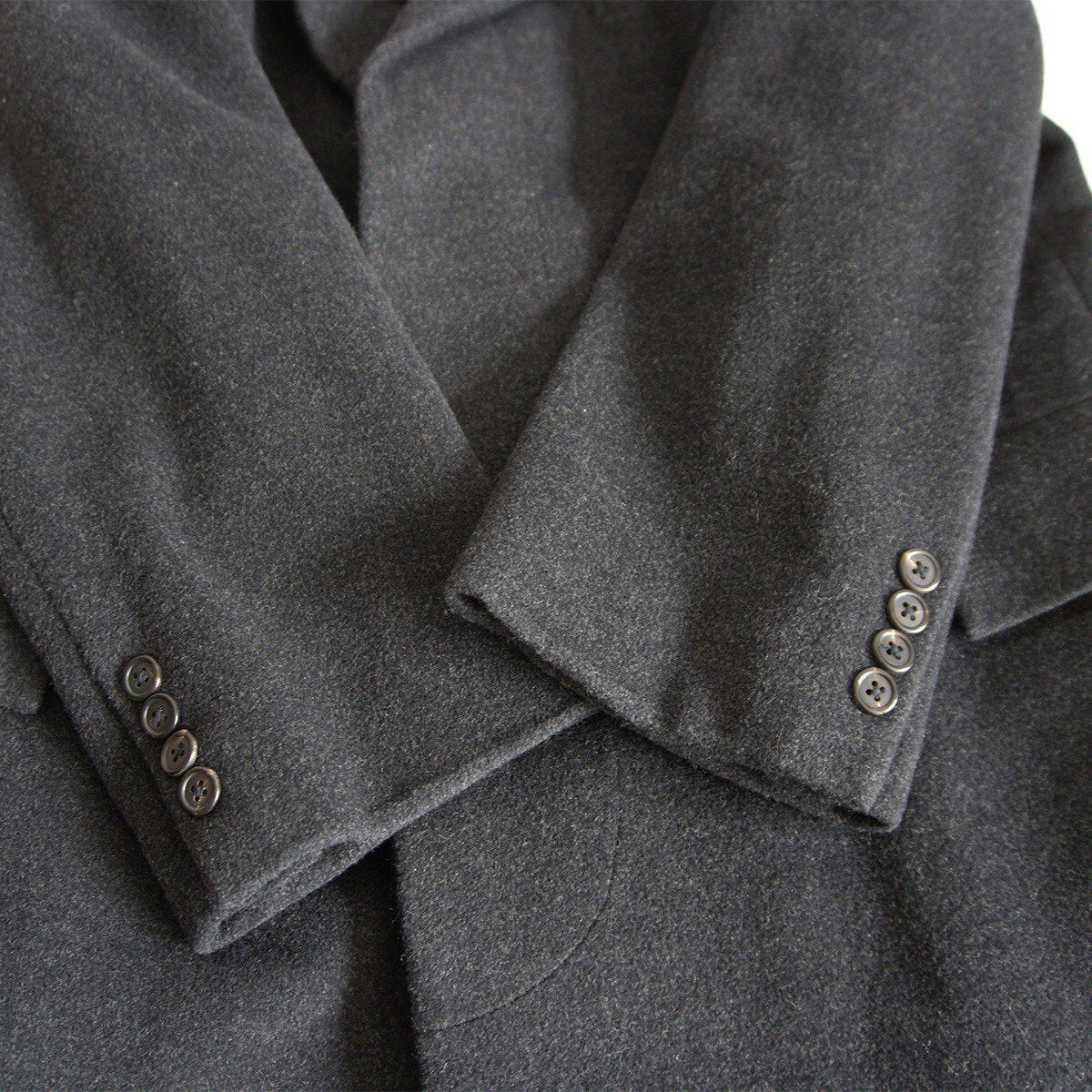 POLO RALPH LAUREN Dark Gray Wool Chester Coat Size L