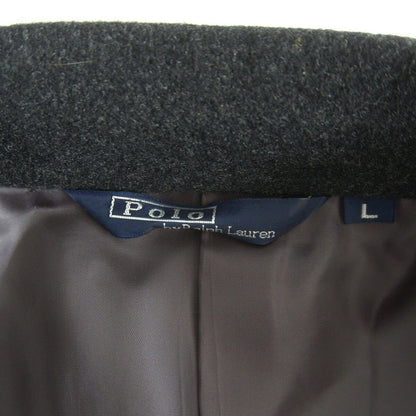 POLO RALPH LAUREN Dark Gray Wool Chester Coat Size L