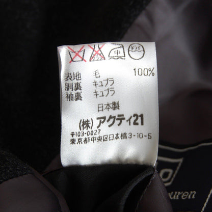 POLO RALPH LAUREN Dark Gray Wool Chester Coat Size L