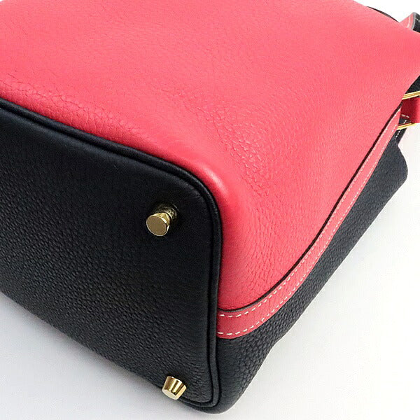 HERMES Picotin Lock PM Cazac Rose Nuit Bag Size ONE SIZE