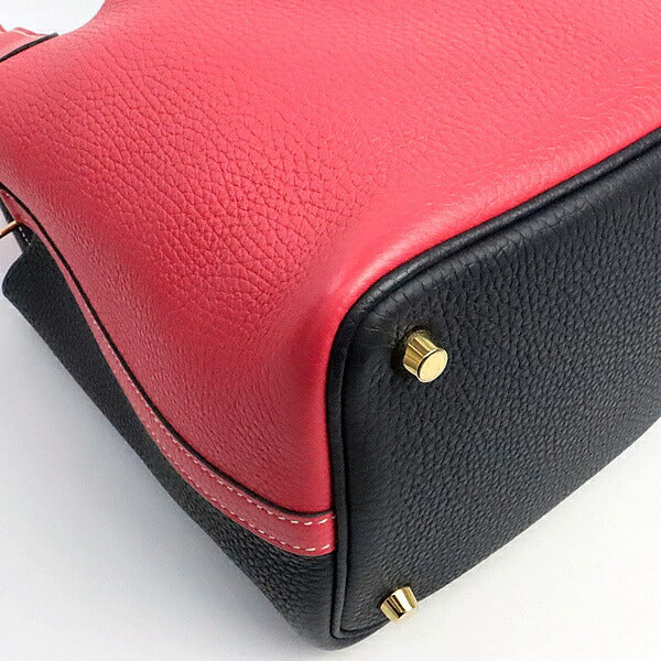 HERMES Picotin Lock PM Cazac Rose Nuit Bag Size ONE SIZE