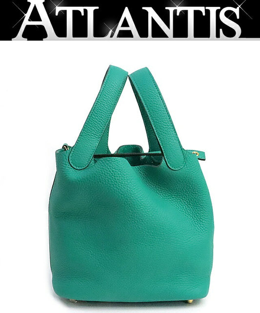 HERMES Picotin Lock PM Taurillon Verone Bag Size ONE SIZE