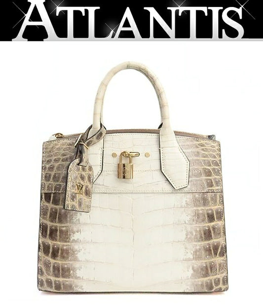 Louis Vuitton City Steamer PM Crocodile Bag Size ONE SIZE
